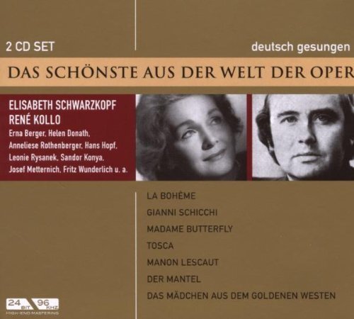 Schwarzkopf/Kollo/ La Boheme, Gianni Schicchi (Schwarzkopf) (CD) Album