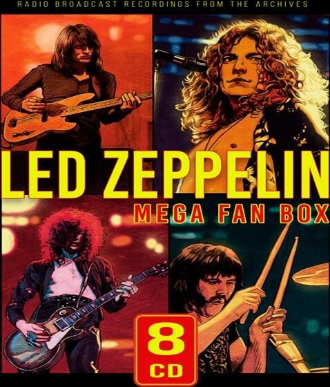Audio Cd Led Zeppelin - Mega Fan Box (Radio Broadcasts) (8 Cd)