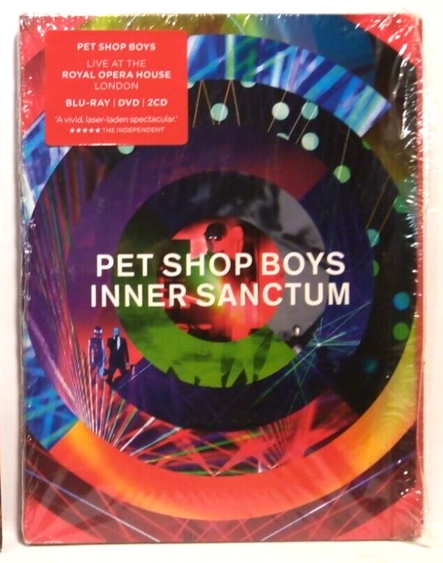 Pet Shop Boys ‎– Inner Sanctum - 2 CD + DVD + Blu Ray - Sealed**