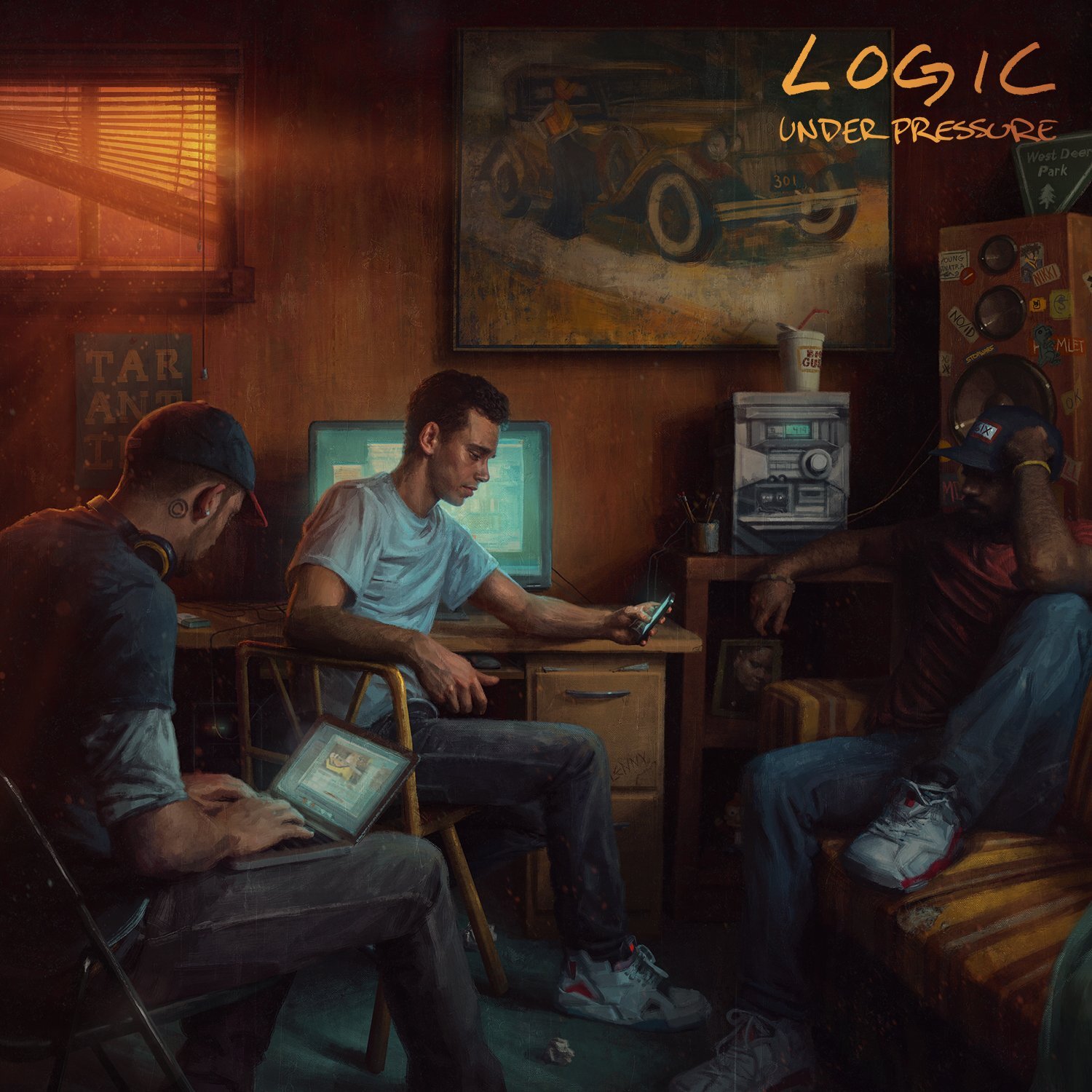 Logic Under Pressure  explicit_lyrics (Vinyl LP)