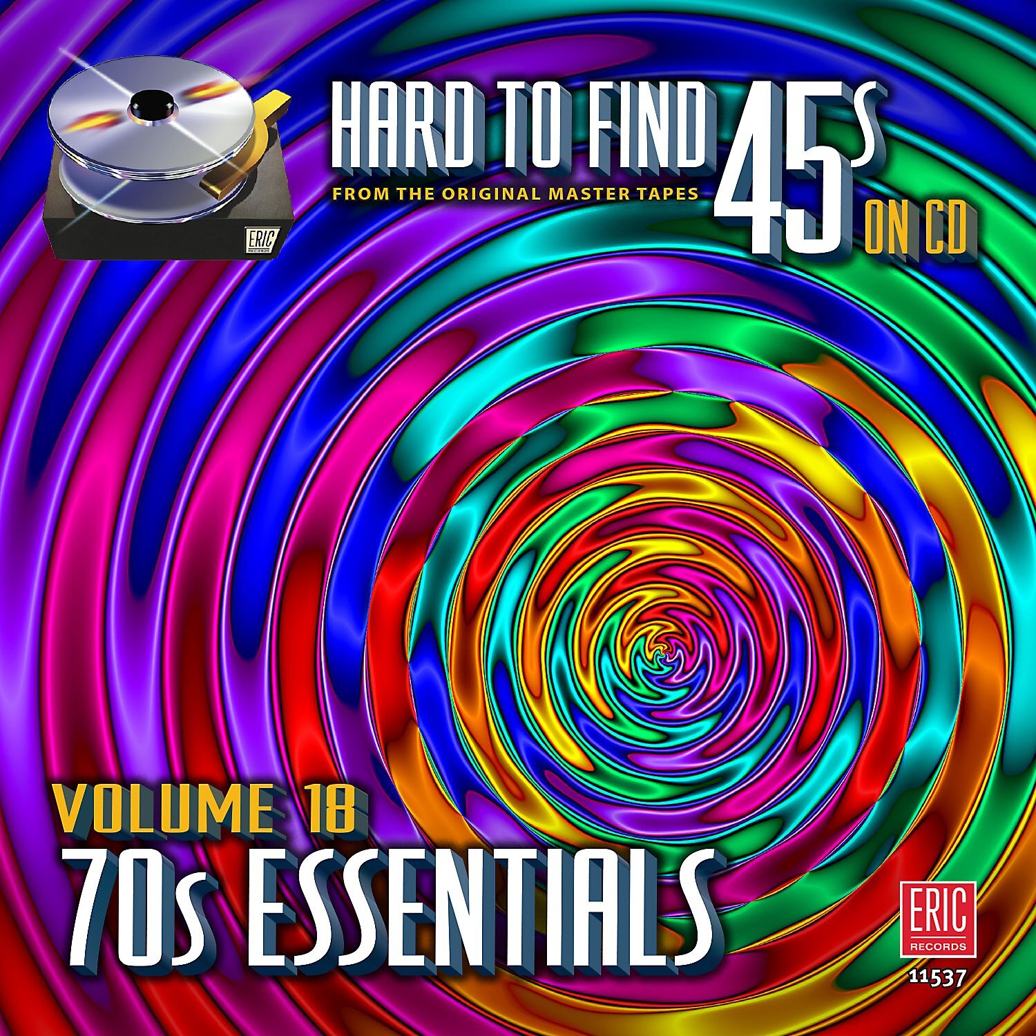 Various Artists Hard To Find 45s On Volume 18 - 70S Essentials (CD)