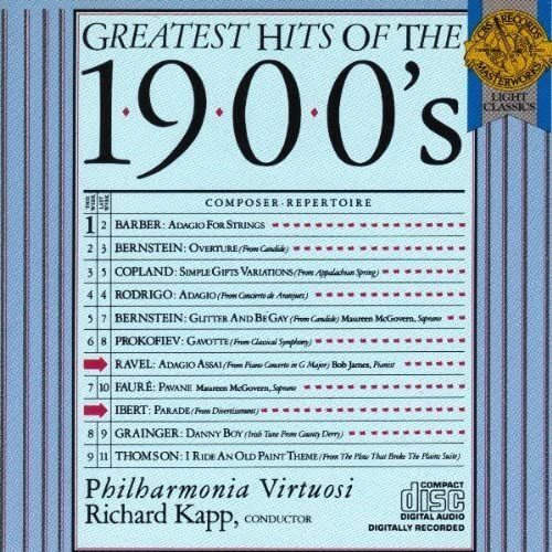 Leonard Bernstein Richard Kapp - Greatest Hits of 1900's (CD)