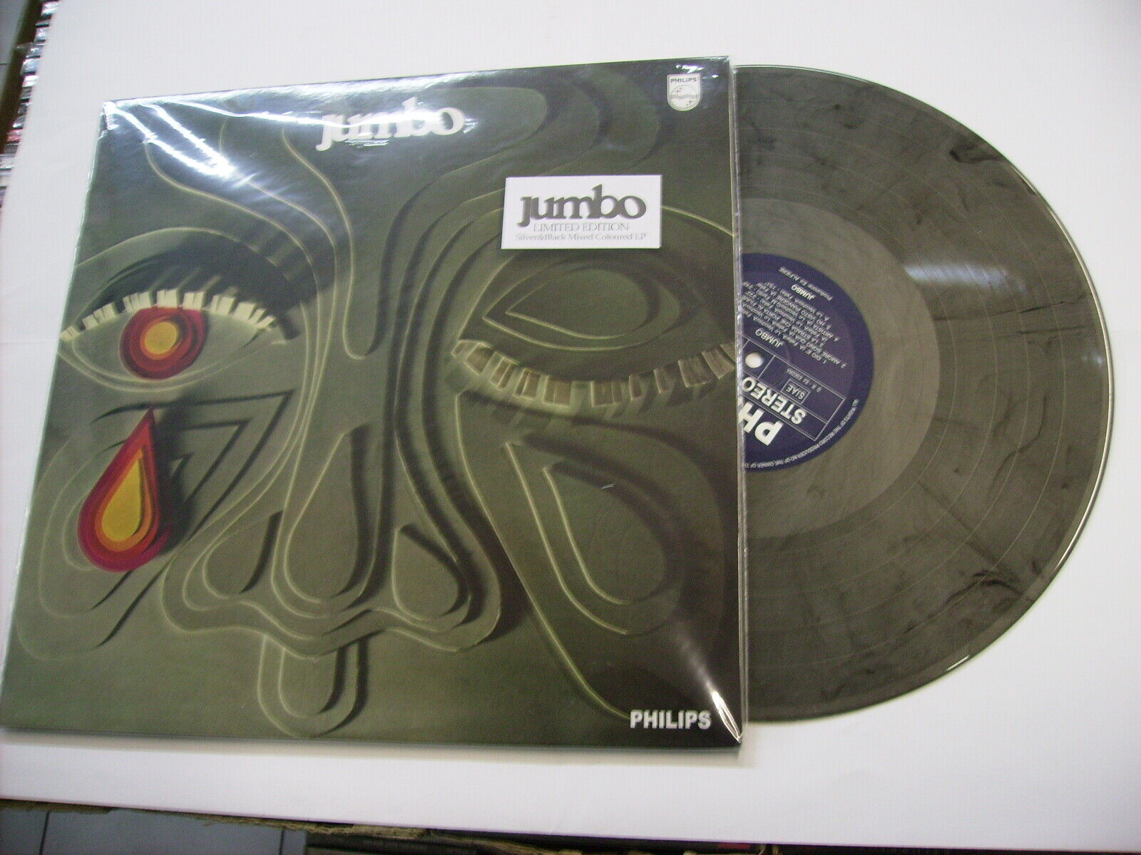 JUMBO - JUMBO - LP REISSUE SILVER/BLACK VINYL NEW SEALED 2014