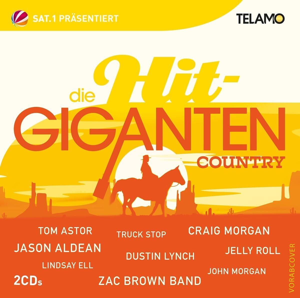 Various Die Hit-Giganten:Country (CD)