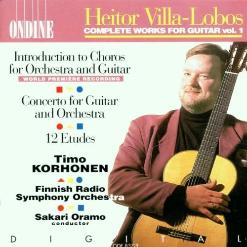 Heitor Villa-Lobos Concerto for Guitar (CD)