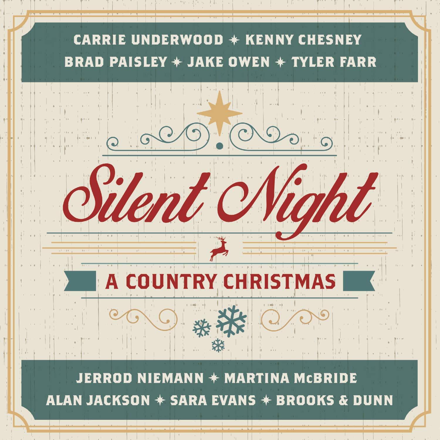Brad Paisley Silent Night: A Country Christmas  (CD)
