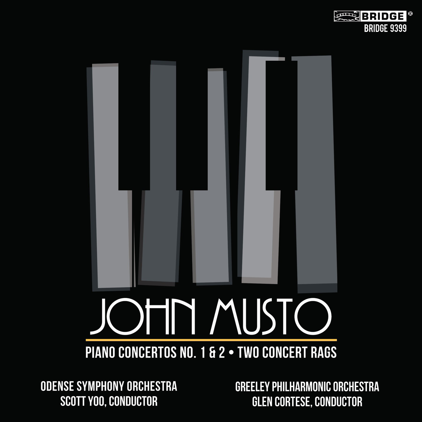 John Musto John Musto: Piano Concertos No. 1 & 2/Two Concert Rags (CD) Album