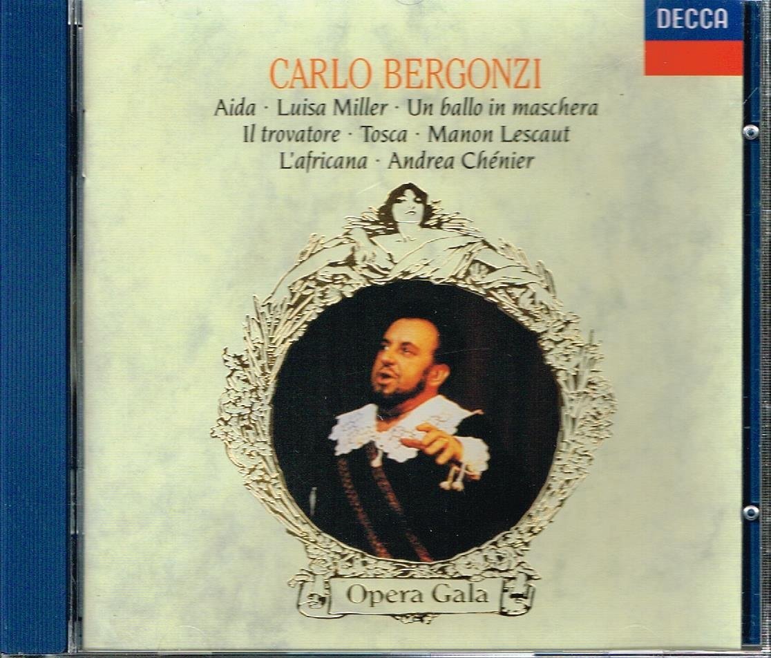 `Bergonzi, Carlo; Santa Cec...-Carlo Bergonzi CD NUOVO
