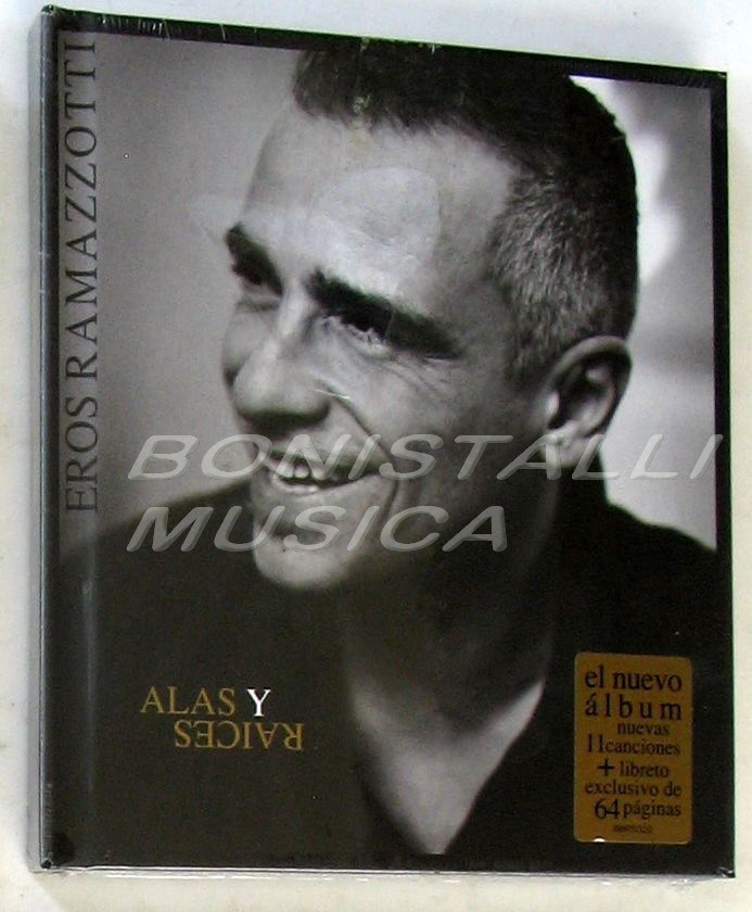 EROS RAMAZZOTTI - ALAS & RAICES - Digibook CD Sigillato