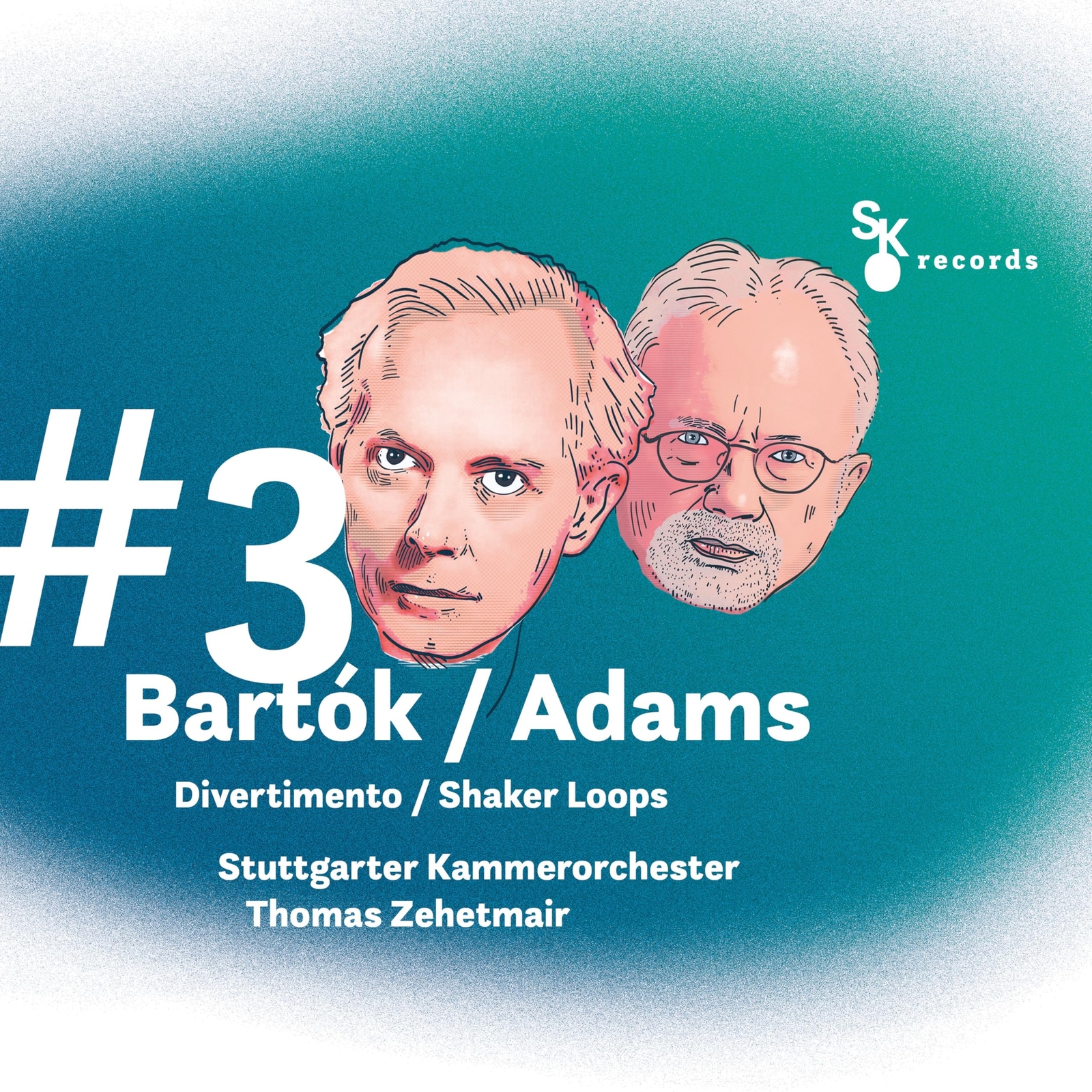 Stuttgarter Kammerorchester Bartok/ Adams: #3Divertimento/ ShakerLoops CD (CD)