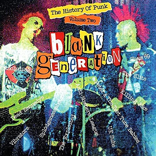 Various Blank Generation: Punk History (CD)