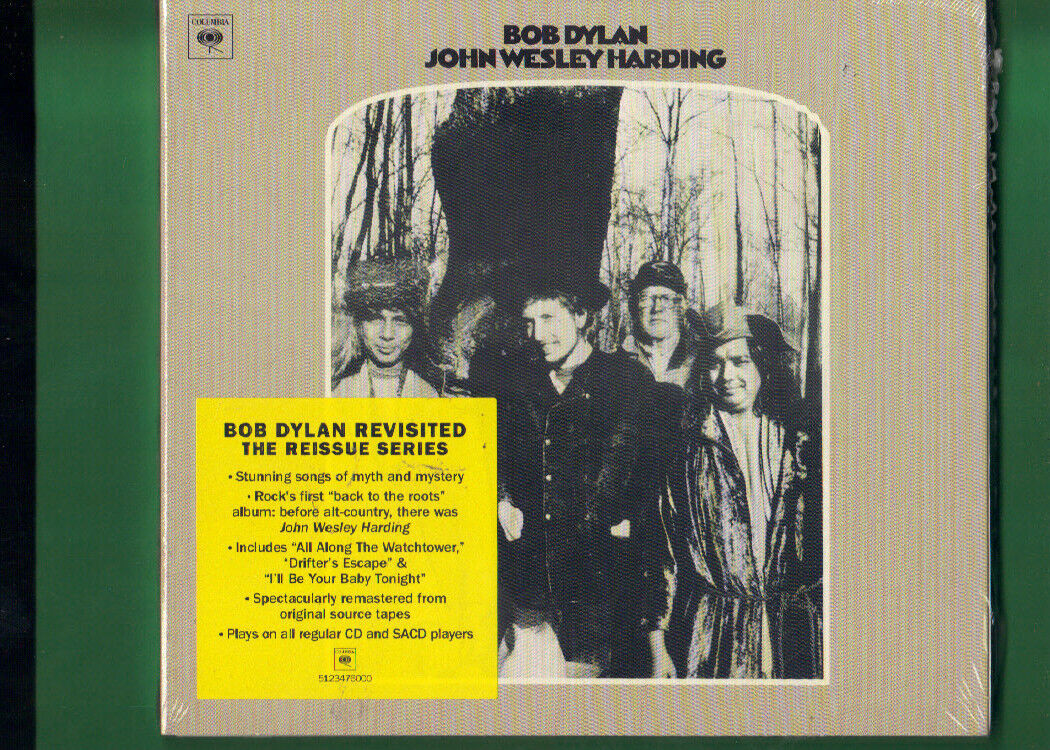 BOB DYLAN - JOHN WESLEY HARDING REISSUE SERIES SACD CD DIGIPACK NUOVO SIGILLATO
