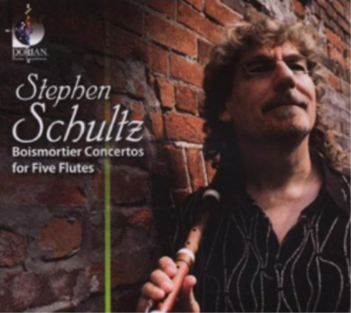 Stephen Schultz Stephen Schultz: Boismortier Concertos for Five Flutes (CD)