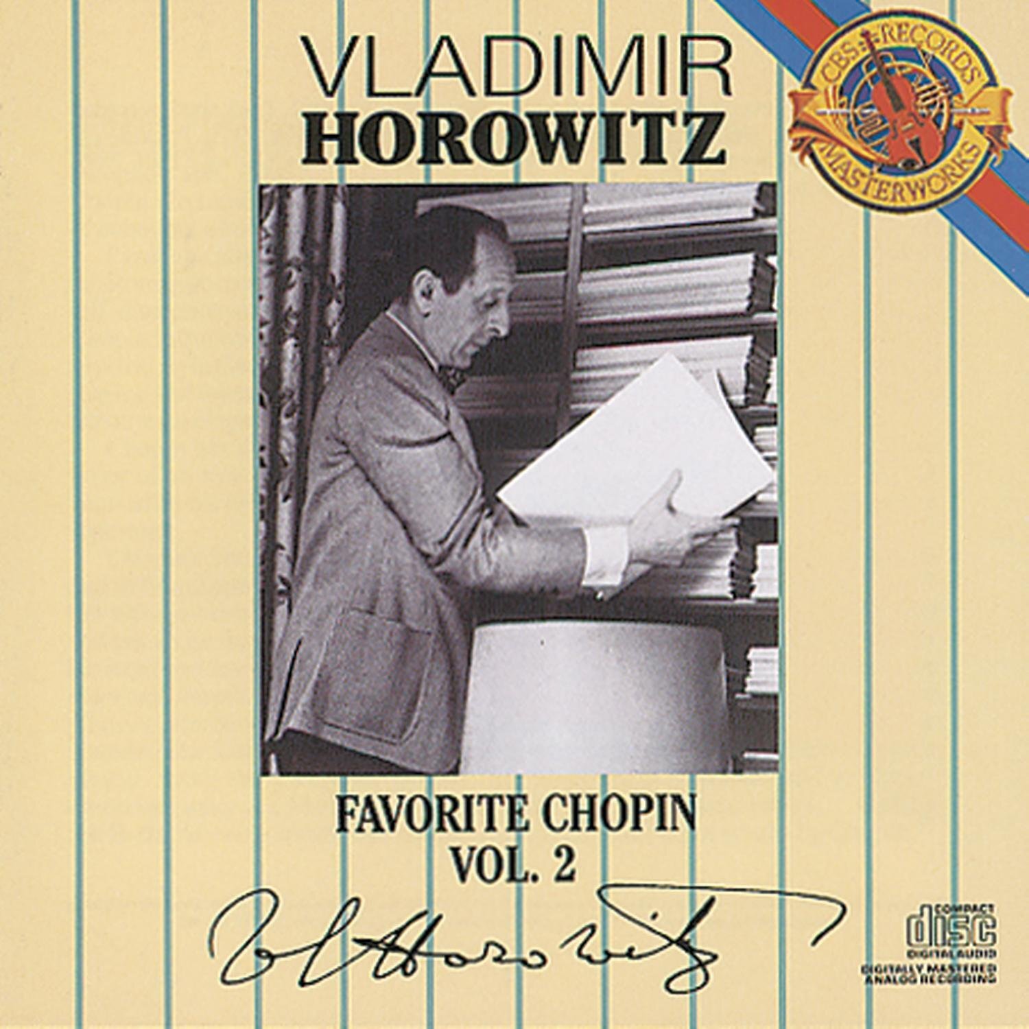Vladimir Horowitz Vladimir Horowitz: Favorite Chopin, Vol. 2 (CD)