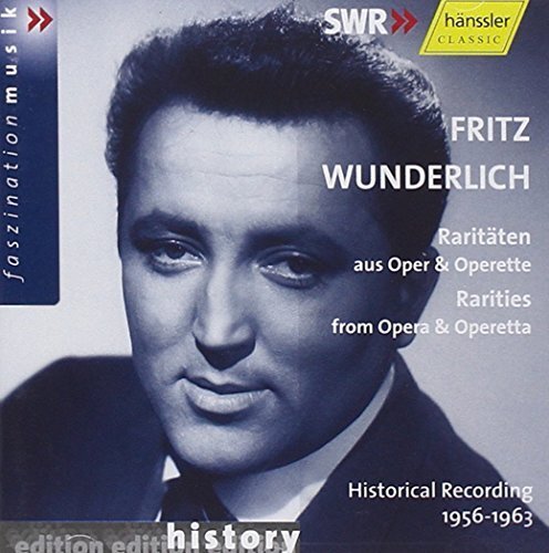 Wunderlich Fritz Rarities from Opera and Operetta (Wunderlich) (CD) Album