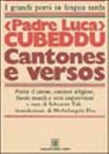 Cantones e versos - Cubeddu Luca