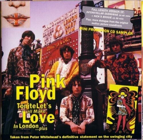 PINK FLOYD Tonite Let's All Make Love In London...Plus CD sampler promo M-/M-