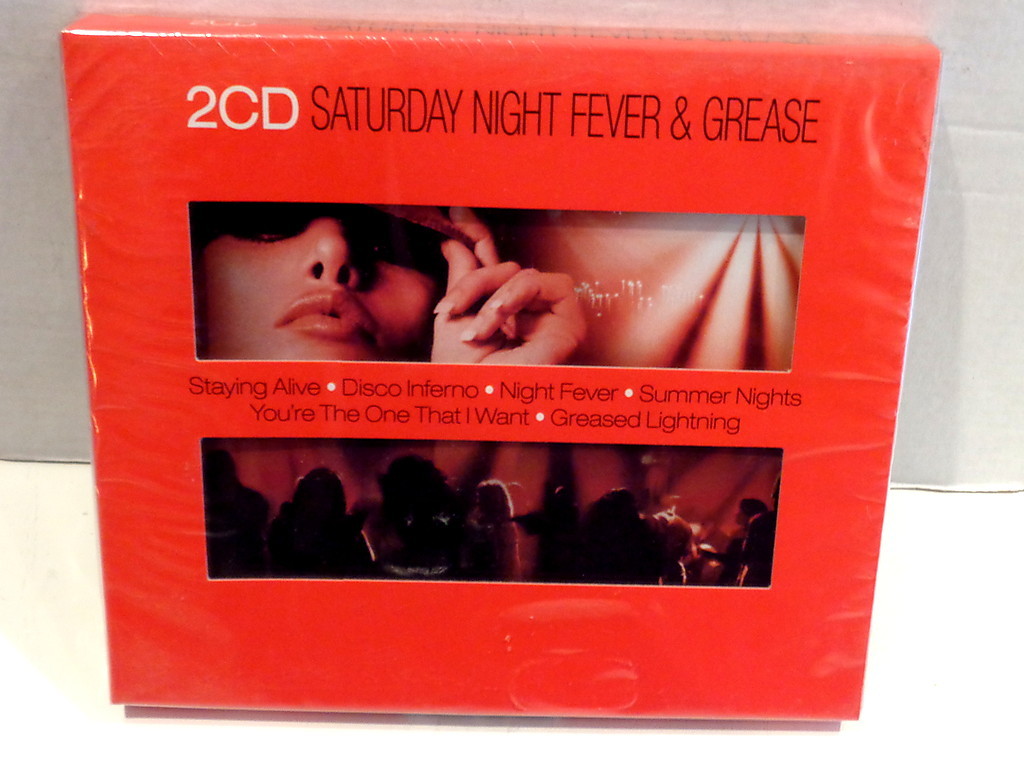 SATURDAY NIGHT FEVER & GREASE  -  2 CD 2008  NUOVO E SIGILLATO