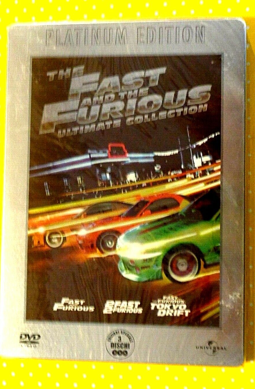 THE FAST AND THE FURIOUS - ULTIMATE COLLECTION - PLATINUM EDITION - SIGILLATO