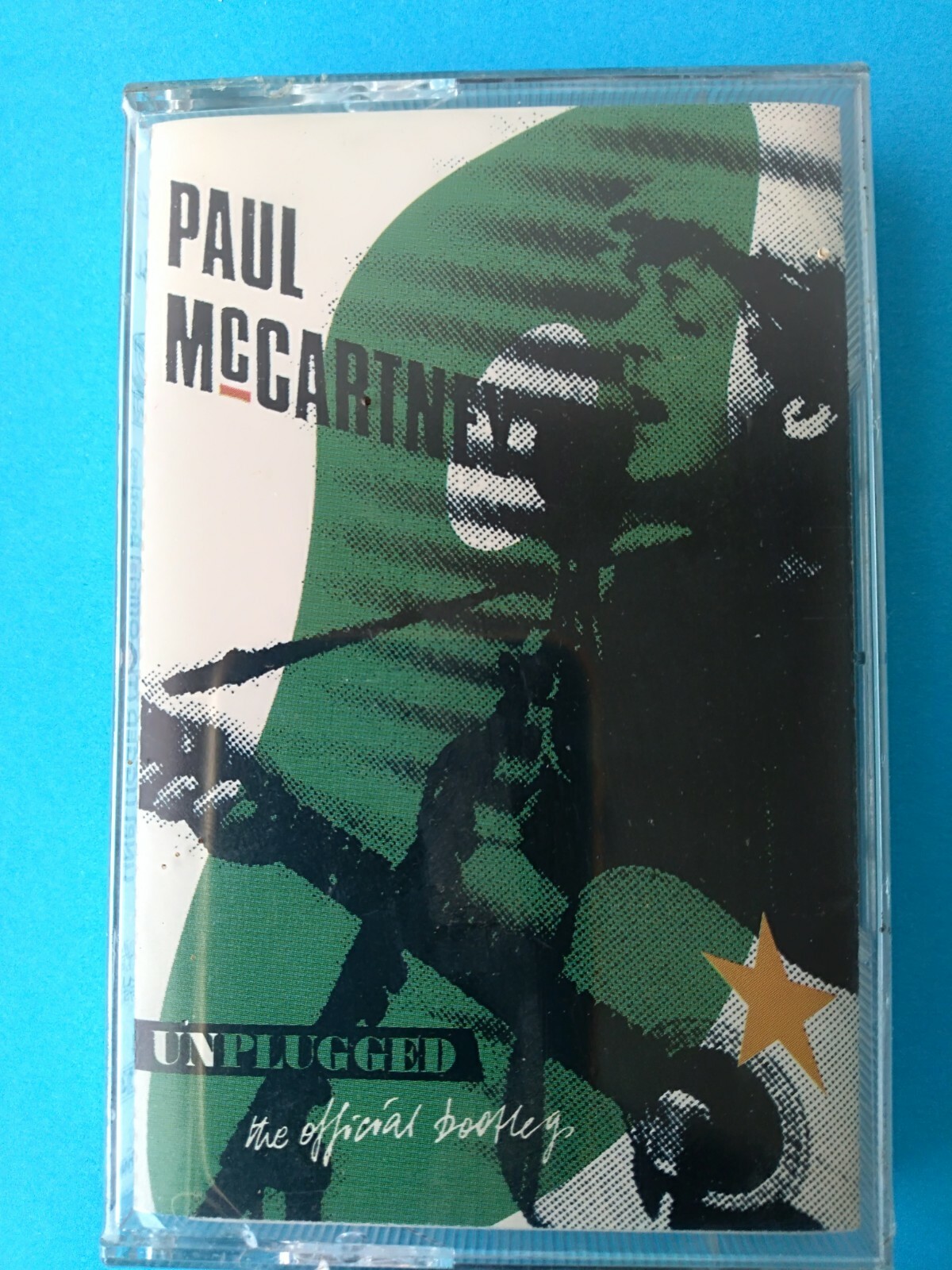 PAUL MC CARTNEY " UNPLUGGED" MC K7 TAPE 1991 EMI ITALY SEALED
