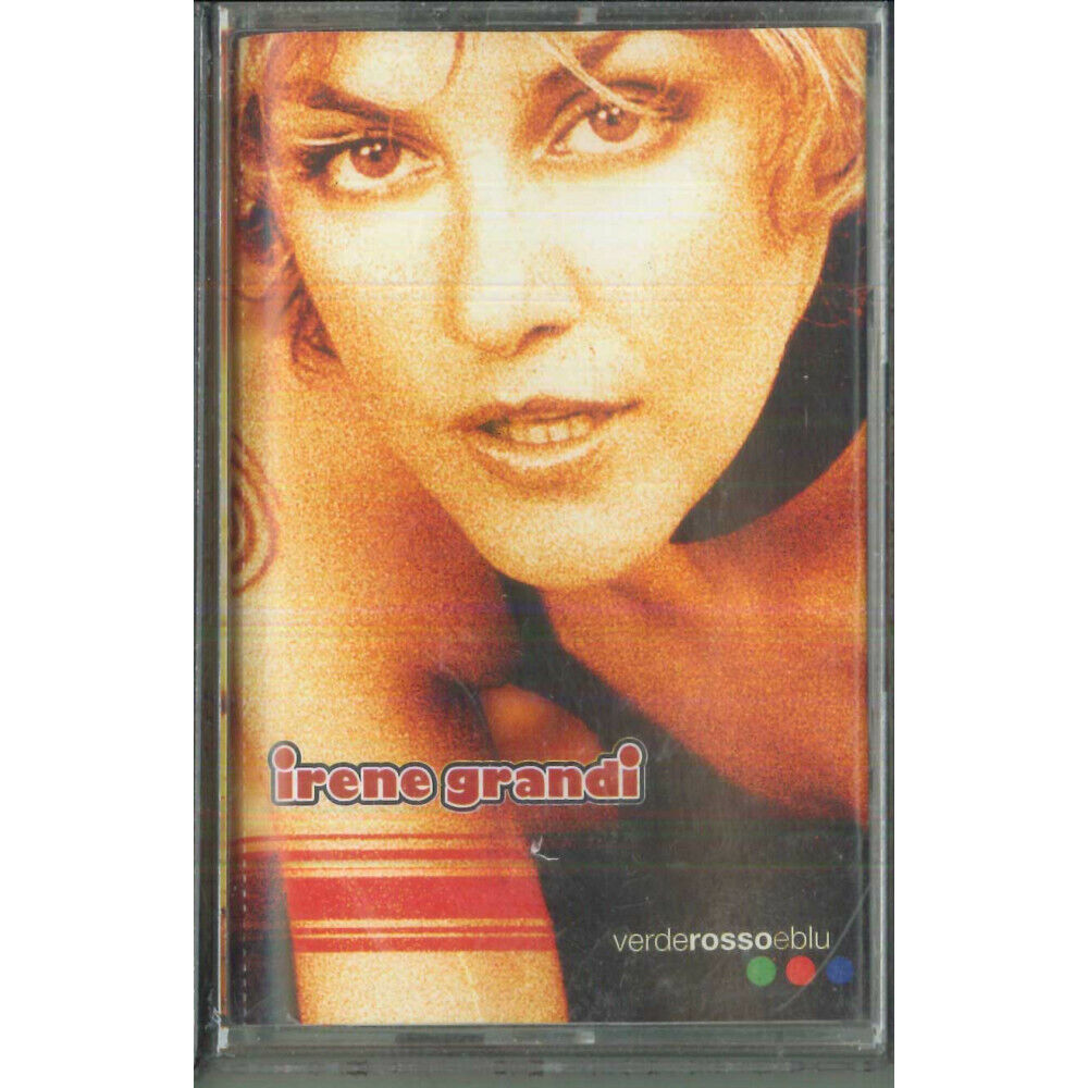 Irene Grandi MC 7 Verde Rosso E Blu / CGD East West ‎– 8573 80521-4 Sigillata