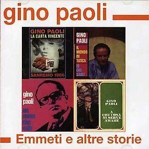 GINO PAOLI - EMMETI E ALTRE STORIE *  CANZONE ITALIANA