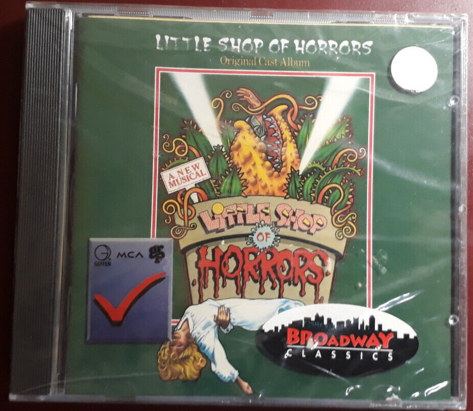 OST-LITTLE SHOP OF HORRORS-Ashman/Menken-ORIG.CAST BROADWAY*CD BRAND NEW SEALED