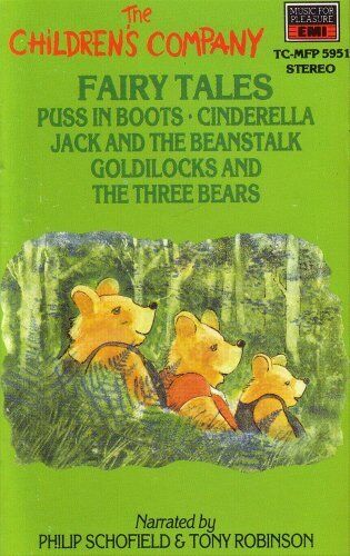 Various FAIRY TALES: Puss In Boots / Cinderella / Jack and the Beanst (Cassette)