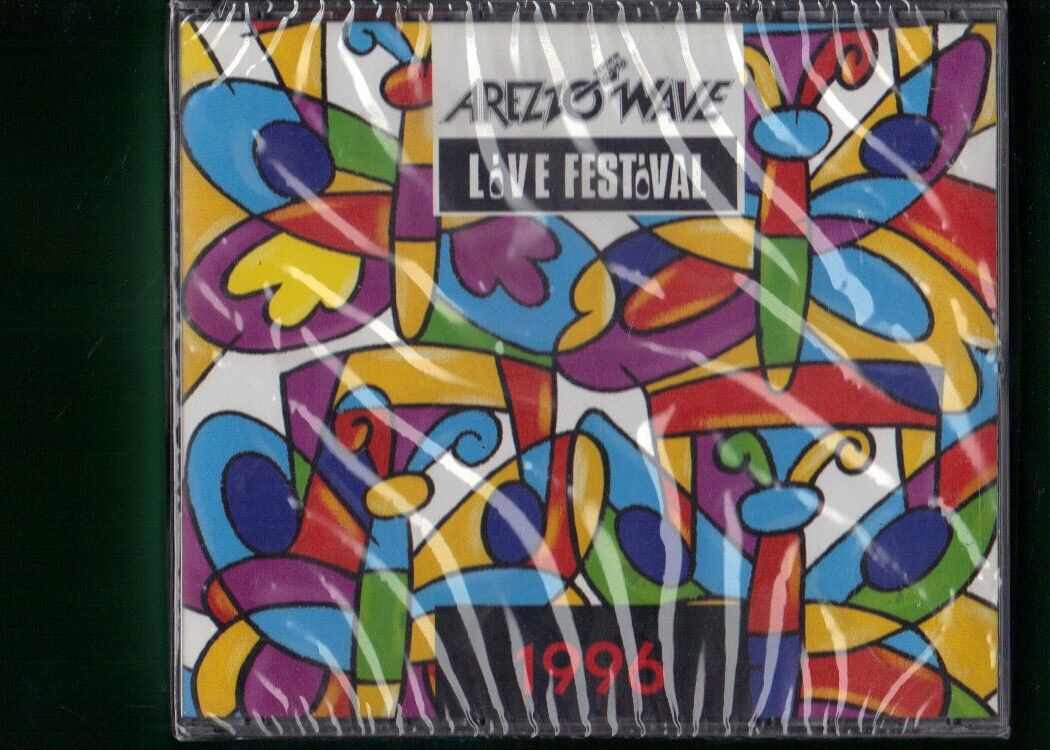 AREZZO WAVE LOVE FESTIVAL 1996 DOPPIO CD NUOVO SIGILLATO
