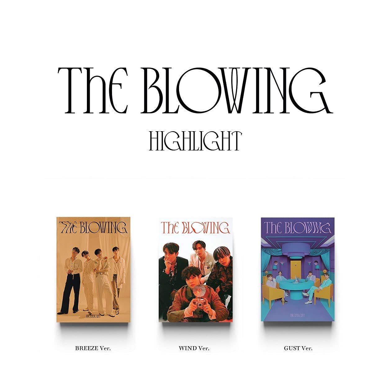 HIGHLIGHT The Blowing Random Cover incl. 100pg Photobook, 8pg Lyrics Paper, (CD)