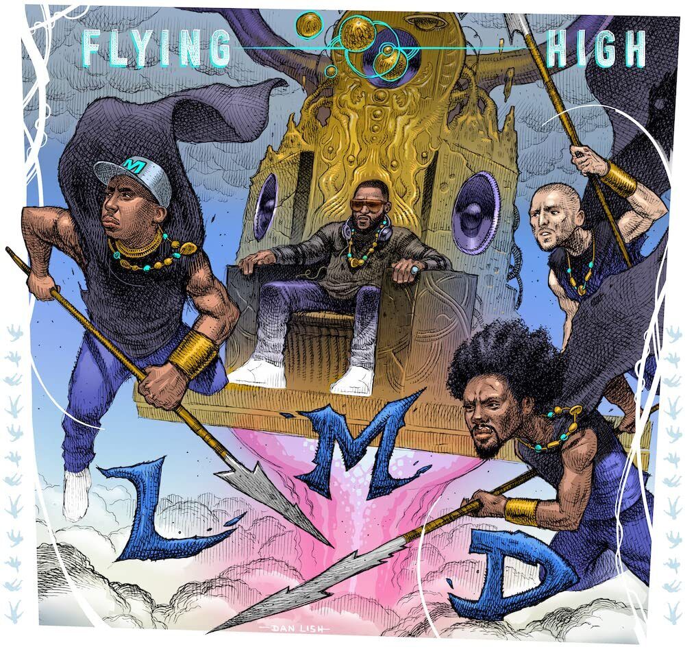 Lmd (Lmno, Med, Declaime) Flying High - White (Vinyl LP)