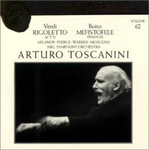 Giuseppe Verdi Verdi: Rigoletto, Act IV / Boito: Mefistofele, Prologue (CD)