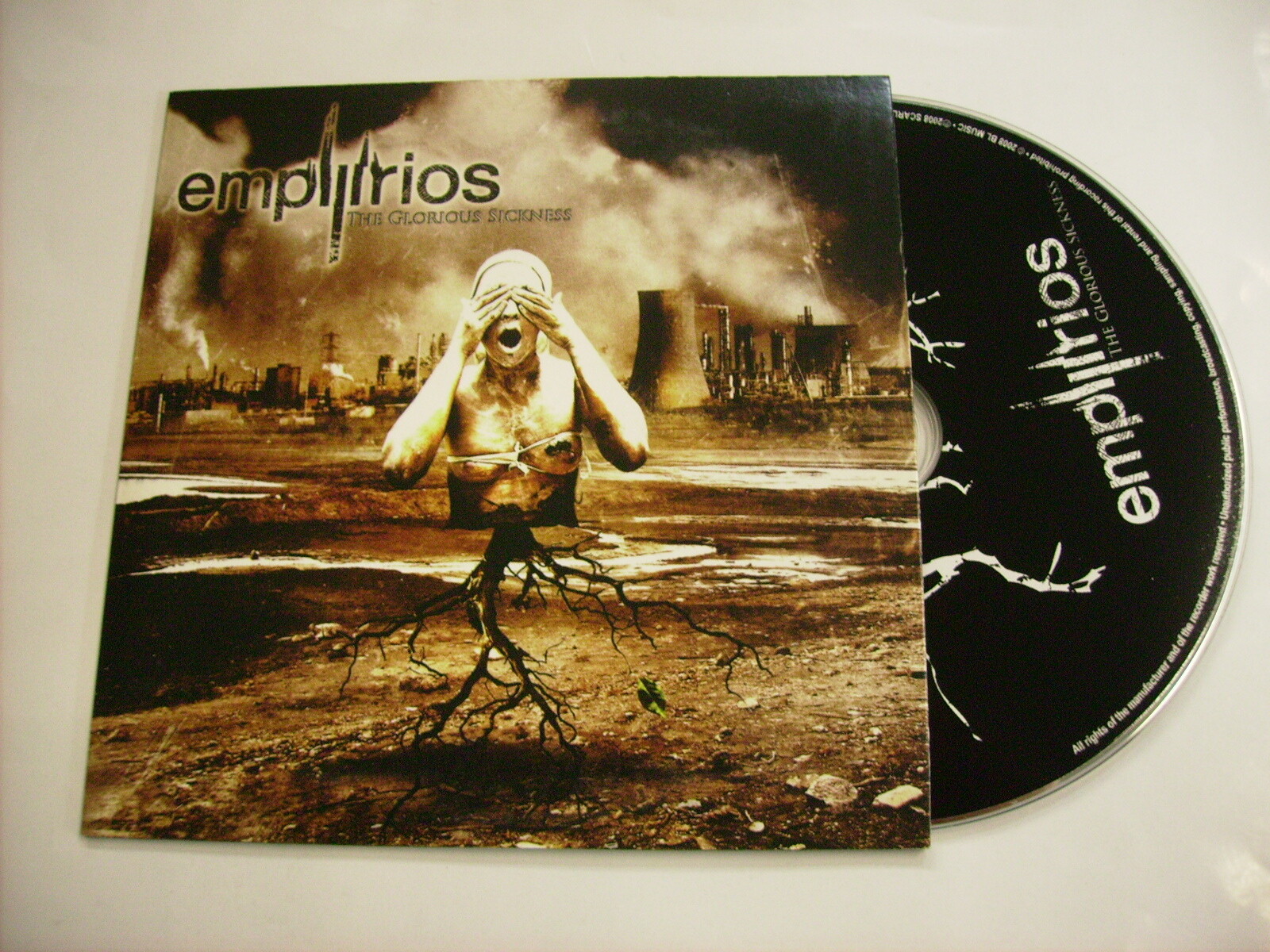 EMPYRIOS - THE GLORIOUS SICKNESS - CD PROMO CARDSLEEVE 2008