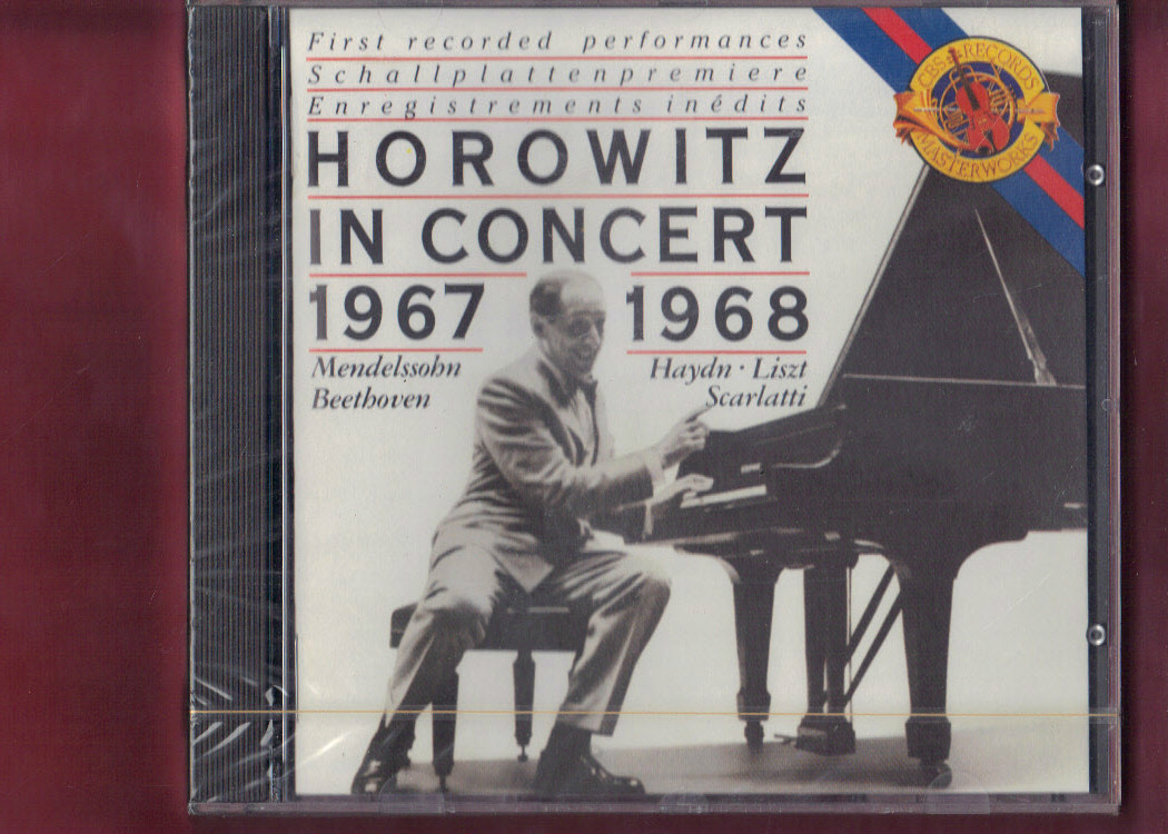 HOROWITZ- IN CONCERT 1967-1968 CD NUOVO SIGILLATO
