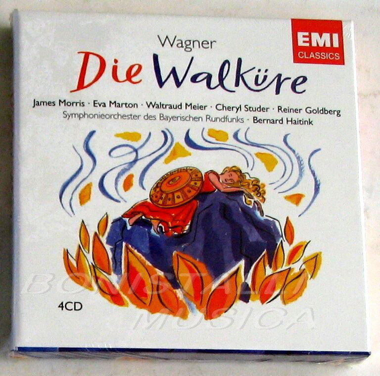 DIE WALKURE - MORRIS, MARTON, MEIER - HAITINK - 4 CD Sealed