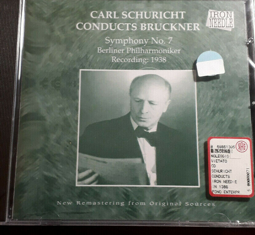 BRUCKNER SCHURICHT, BP- SYMPHONY NO7 *CD BRAND NEW STILL SEALED NUOVO SIGILLATO