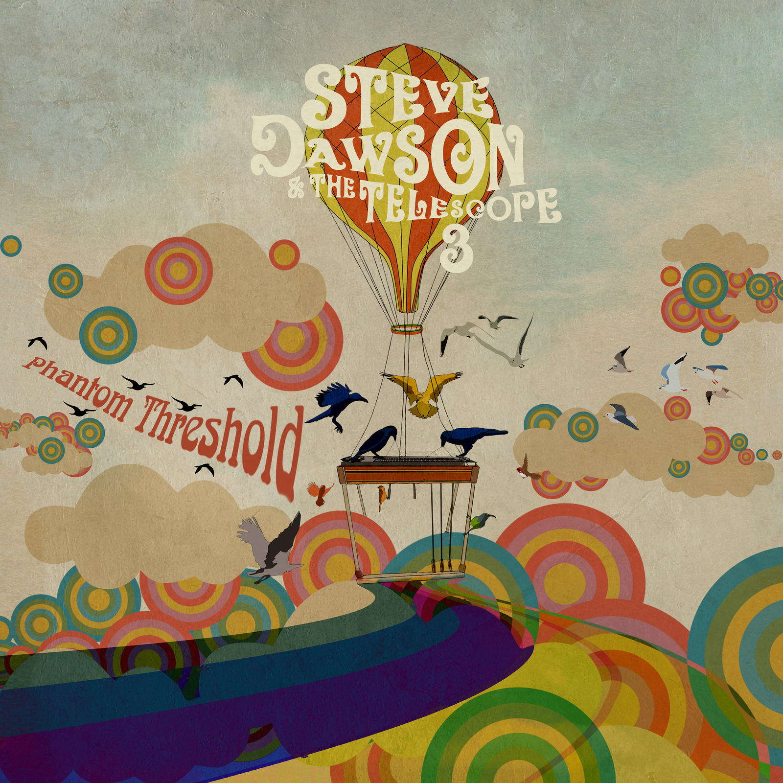 Steve Dawson & The Telescope 3 Phantom Threshold (CD) Album Digipak