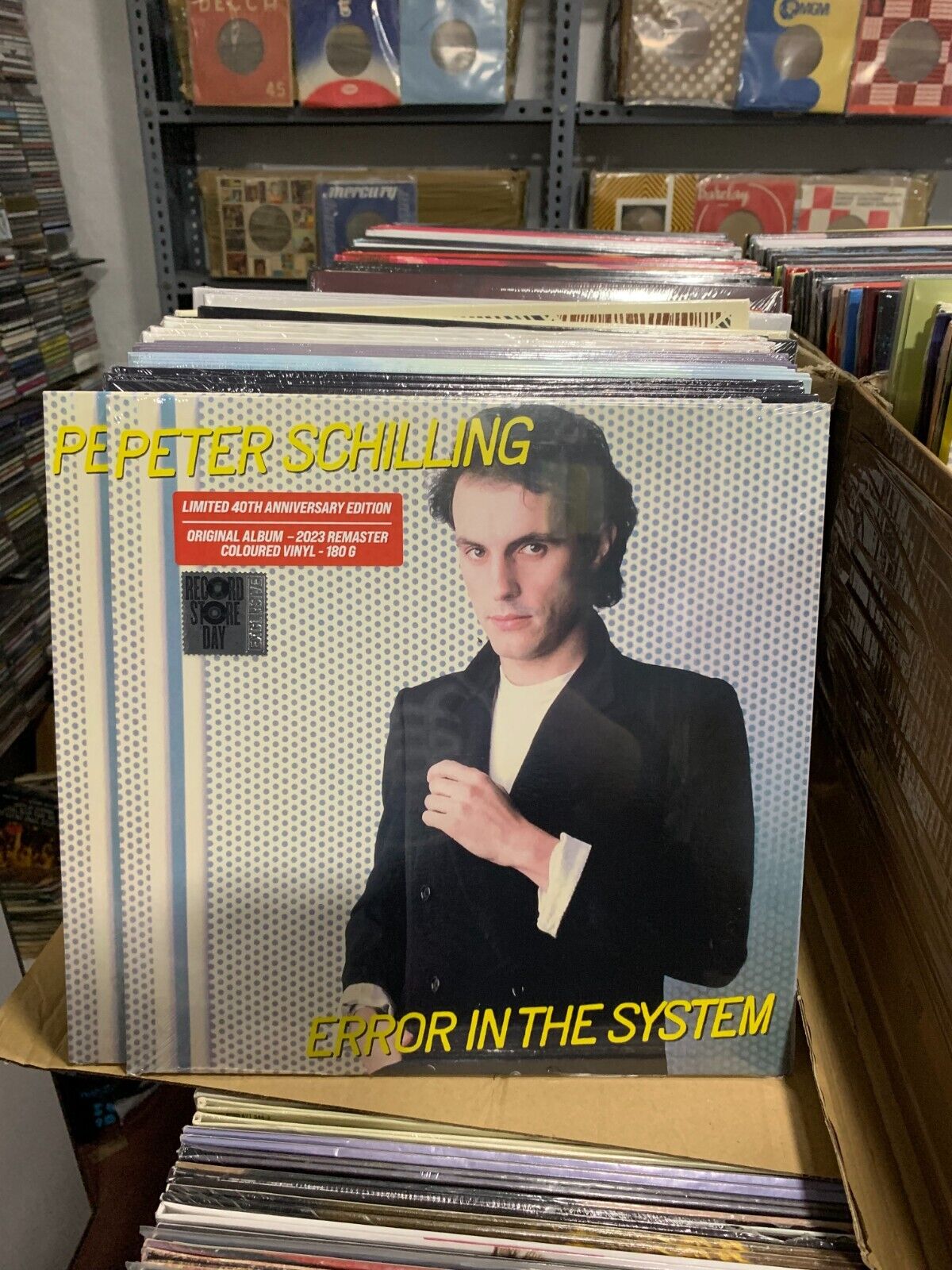Peter Schilling LP Errore IN The System Coloured Vinyl RSD 2023 Sealed