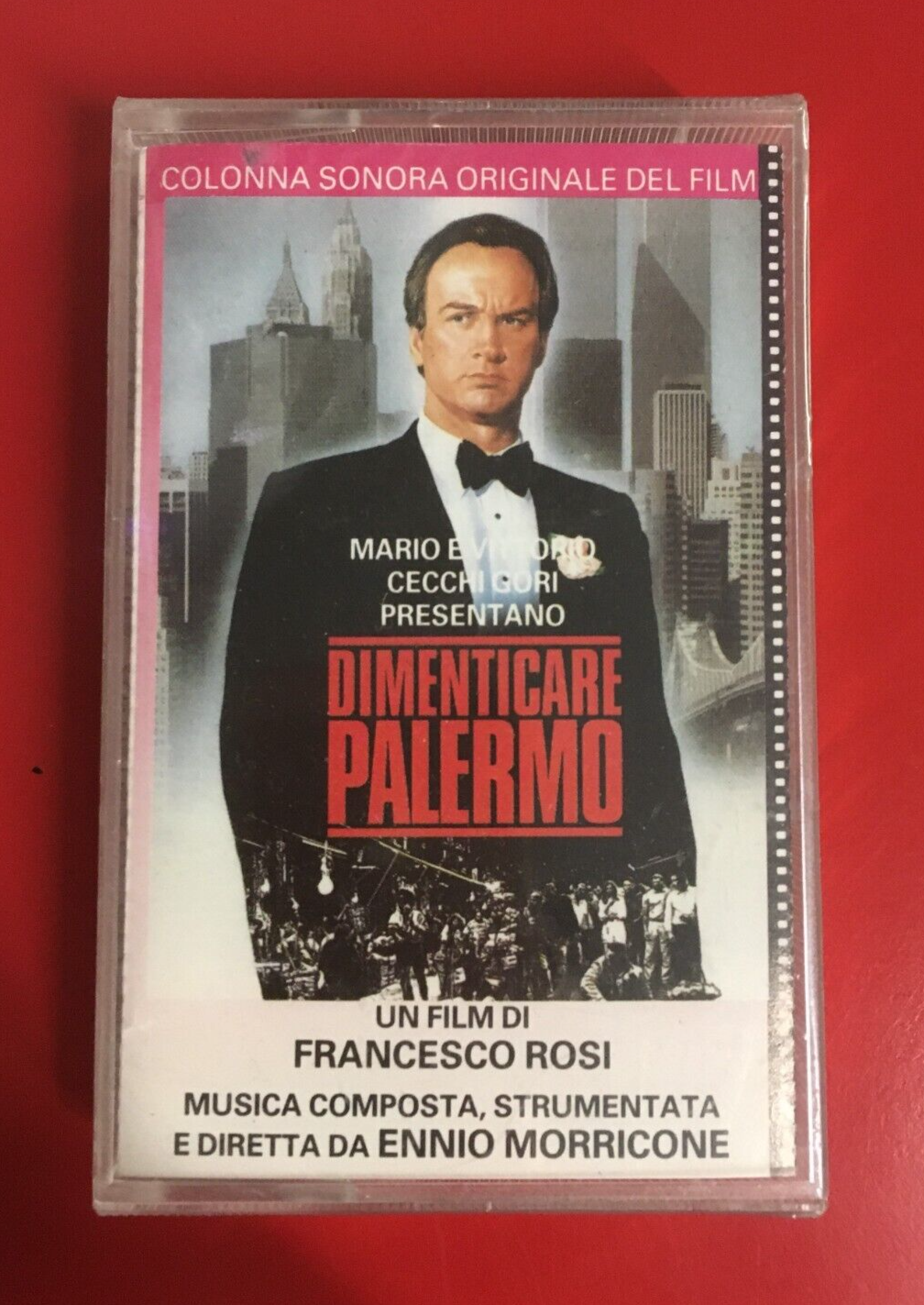 OST DIMENTICARE PALERMO : E. MORRICONE -MC K7 NUOVA SIGILLATA- NEW STILL SEALED
