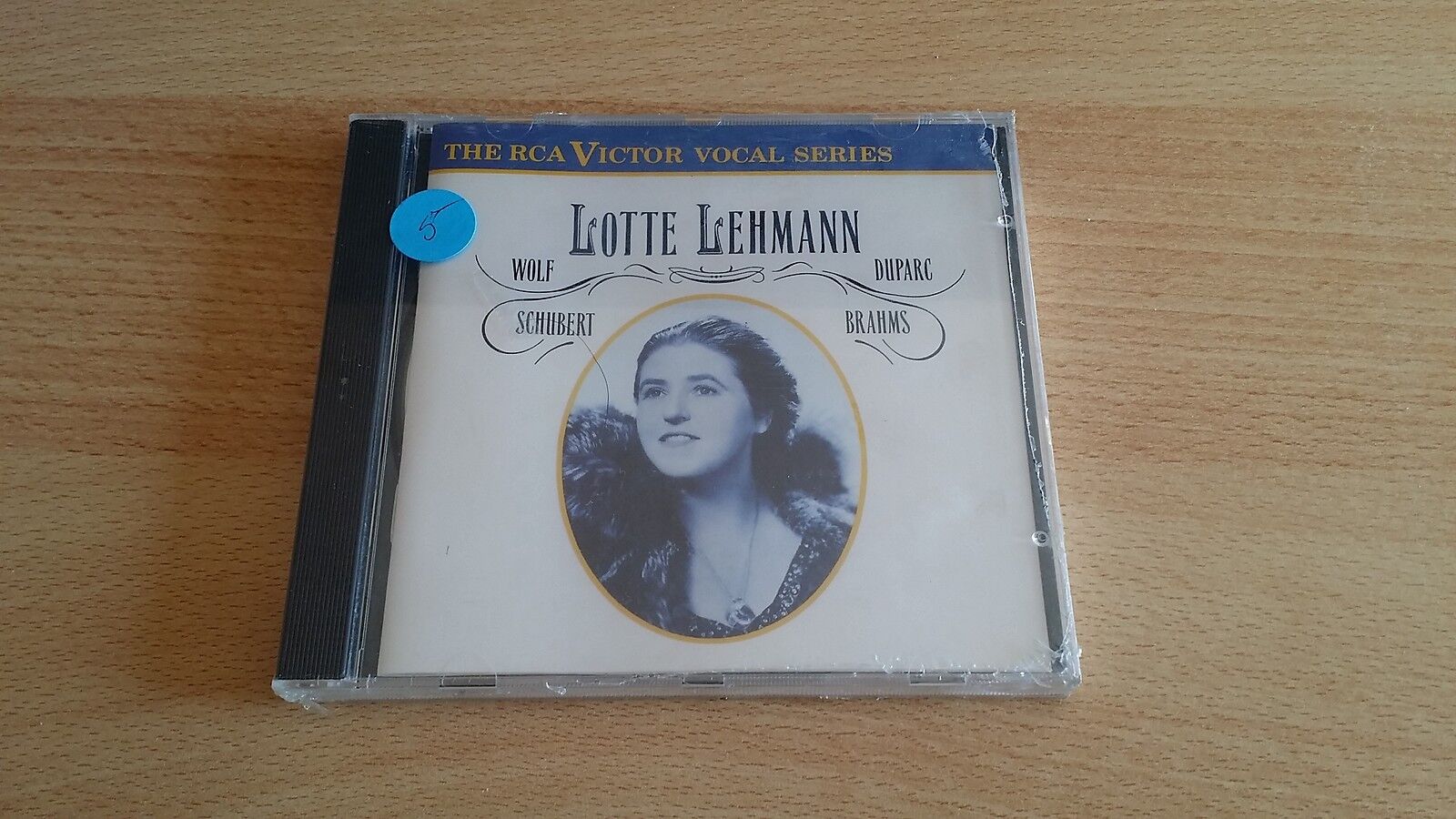 LOTTE LEHMANN - WOLF - DUPARC - SCHUBERT - BRAHMS - CD SIGILLATO (SEALED)