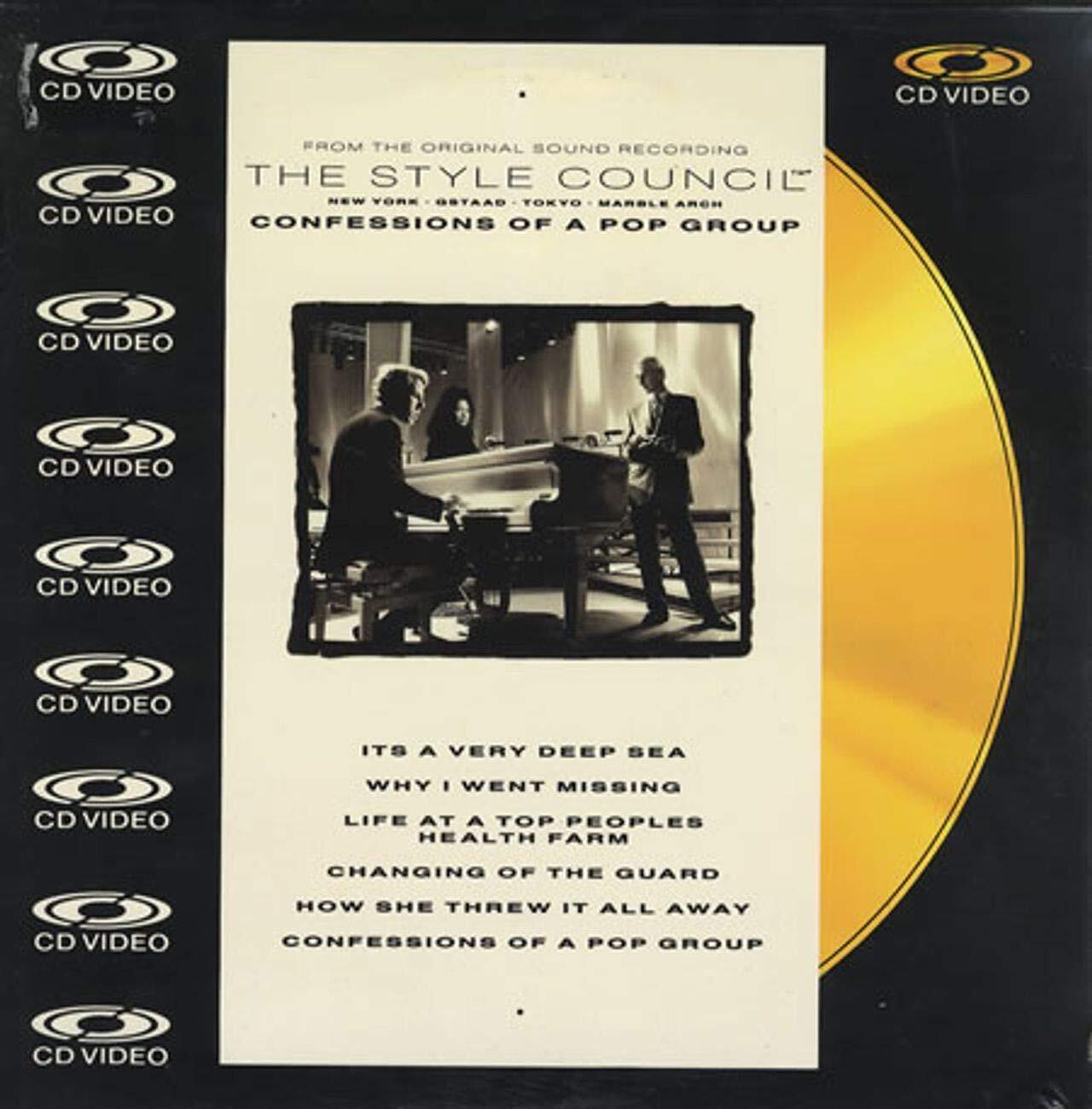 Confessions Of A Pop Group (Gold CD Video Laserdisc) (CD)