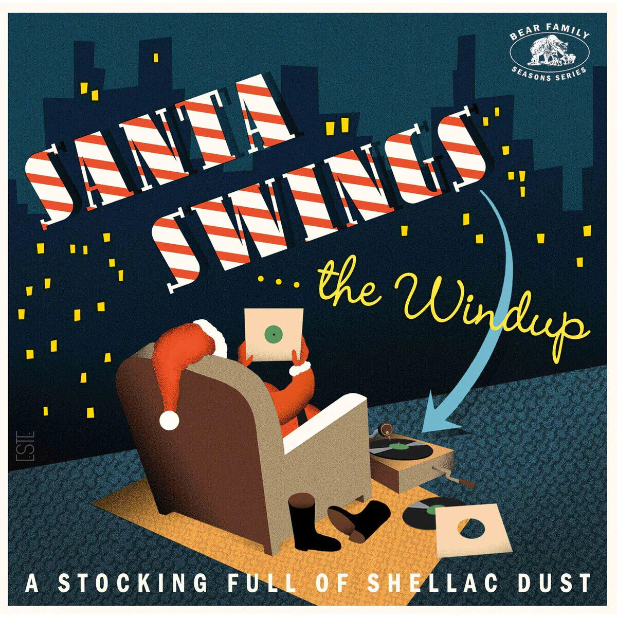 Various Artists Santa Swings... The Windup: A Stocking Full of Shella (Vinyl LP)