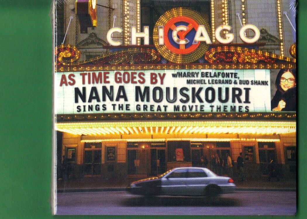NANA MOUSKOURI - AS TIME GOES BY  HARRY BELAFONTE DIGIPACK CD NUOVO SIGILLATO