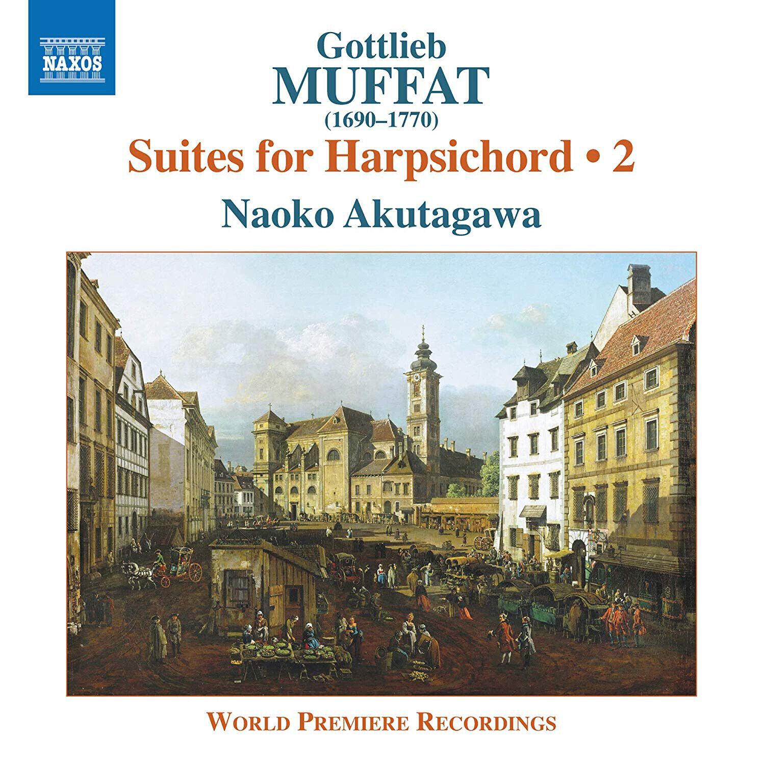 Gottlieb Muffat Gottlieb Muffat: Suites for Harpsichord - Volume 2 (CD) Album