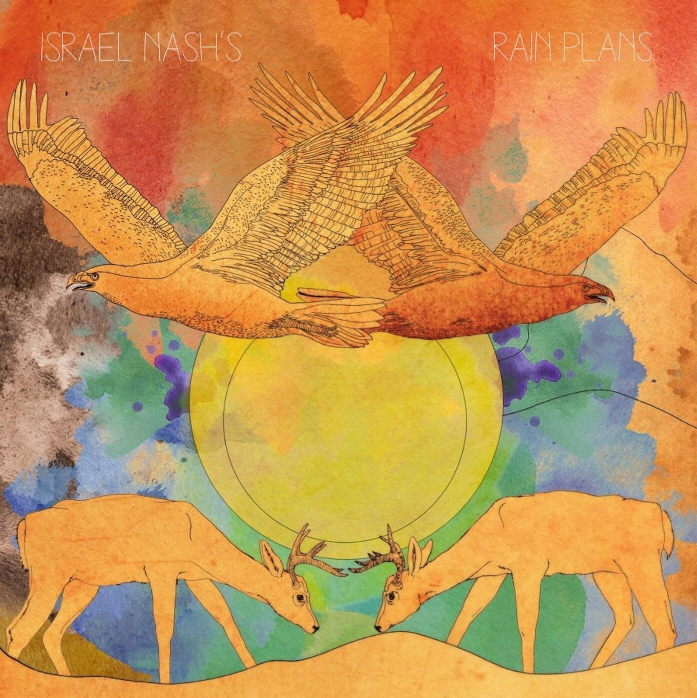 Israel Nash Gripka Israel Nash's Rain Plans (CD) Album