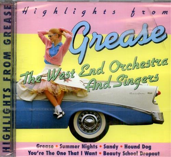 The West End Orchest - Highlights from Grease. GreaseSummer NightsSandyHou