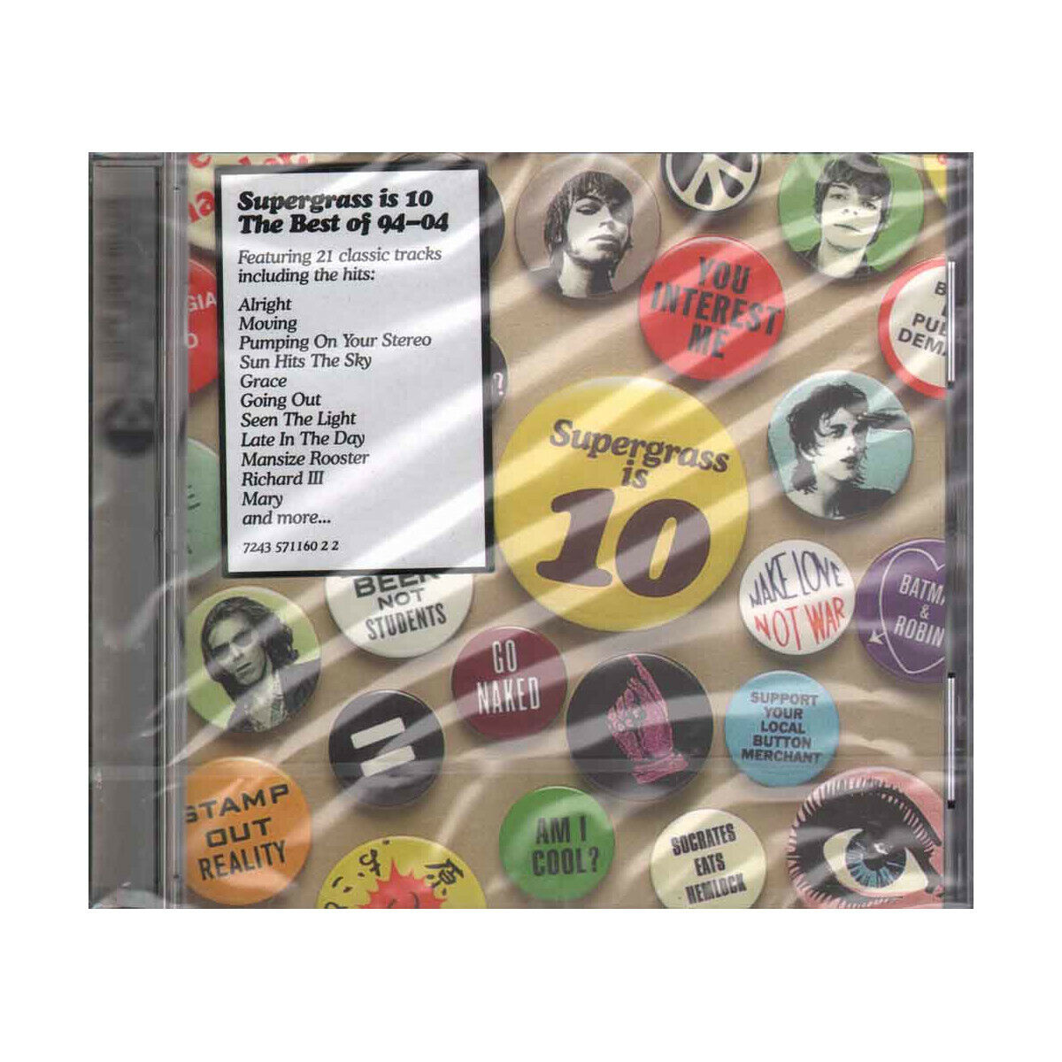 Supergrass CD Supergrass Is 10 The Best Of 94-04 / Parlophone Sigillato