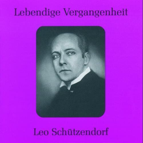 Schutzendorf,Leo Leo Schutzendorf 1886-1931 (CD) Album