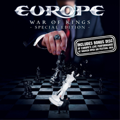 Europe War of Kings (CD) Special  Album with DVD