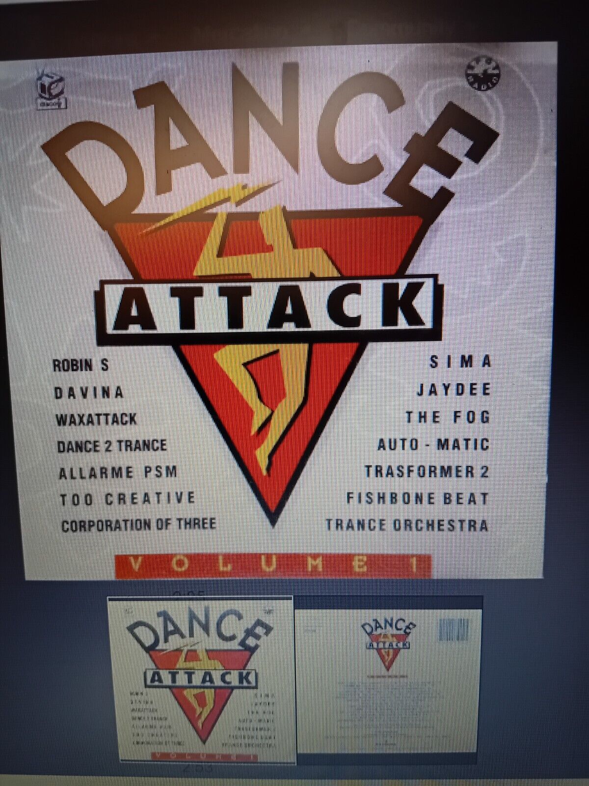 Various CD Dance Attack Volume 1 / Extreme Records – CDTM3305 Sigillato